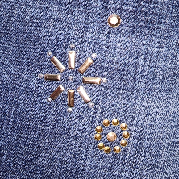 Lane Bryant Seven7 Limited Edition Embellished Jeans - Picture 15 of 16